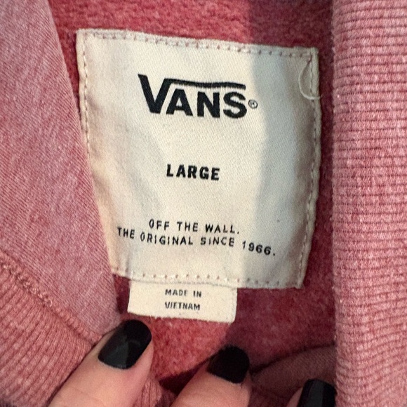 VANS “classic” pullover Hoodie. Size Large EUC - Picture 4 of 6